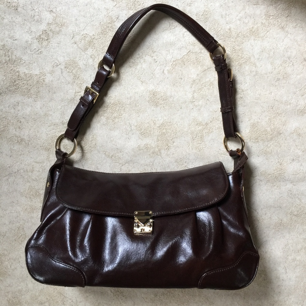 Muska Milano Dark Brown Genuine Leather Bag